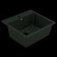 25" X 22" Granite Single Bowl Dual Mount Sink, GGB3019B