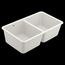 33" X 18.5" X 9.5" Granite Double Bowl Sink, Undermount, GGW4012B
