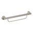 Brushed Nickel 24" Grab Bar w/ Towel Bar, LR2350DBN
