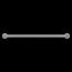 Stainless 36" Exposed Screw Grab Bar, LR7536