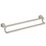 Hensley Brushed Nickel 24" Double Towel Bar, MY3522BN