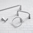 Lindor Spot Resist Brushed Nickel Towel Ring, MY8786BN