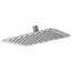 Chrome 1 Function 10" Square Diameter Spray Head Rainshower, 2.5 Gpm, S1003