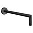Arris Matte Black 14" Rain Shower Arm And Flange, S110BL
