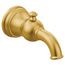 Weymouth Brushed Gold Diverter Spout, S12104BG