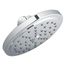 Chrome 1 Function 6-3/4" Diameter Spray Head Rainshower, 2.5 Gpm, S176