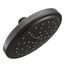 Matte Black 1 Function 6-3/4" Diameter Spray Head Rainshower, 2.5 Gpm, S176BL
