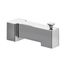 90 Degree Chrome Line List Items Diverter Spout, S3894