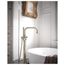 Colinet Brushed Nickel 1 Handle Tub Filler Includes Hand Shower, S44507BN