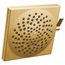 Velocity Brushed Gold 2 Function 8-1/2" Diameter Spray Head Rainshower, S6345BG