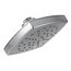 Chrome 1 Function 6" Diameter Spray Head Rainshower, 2.5 Gpm, S6365