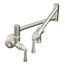 Traditional Pot Filler Spot Resist Stainless 2 Handle Kitchen Faucet, S664SRS