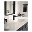 Via Matte Black/chrome 1 Handle Bathroom Faucet, S8000BLC