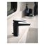 Via Matte Black/chrome 1 Handle Bathroom Faucet, S8000BLC