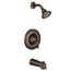 Eva Oil Rubbed Bronze Posi-temp Tub/shower, T2133ORB