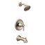 Dartmoor Brushed Nickel Posi-temp Eco-performance Tub And Shower Trim, 1.75 Gpm