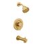 Align Brushed Gold Posi-temp Tub And Shower Trim, 2.5 Gpm, T2193BG