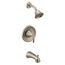 Glyde Brushed Nickel Posi-temp Tub And Shower Trim, 2.5 Gpm, T2743BN