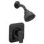 Rizon Matte Black Posi-temp Eco-performance Shower Trim, 1.75 Gpm, T2812EPBL