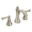 Wynford Brushed Nickel 2 Handle Bathroom Faucet, Widespread, Lever Handle, T4520BN