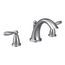 Brantford Chrome 2 Handle Roman Tub Faucet, 6.5" Spout Reach
