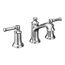 Dartmoor Chrome 2 Handle Bathroom Faucet, Widespread