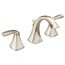 Voss Polished Nickel 2 Handle Bathroom Faucet, Widespread, T6905NL