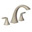Voss Brushed Nickel 2 Handle Roman Tub Faucet, T693BN