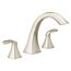 Voss 2 Handle Roman Tub Faucet (Polished Nickel), T693NL