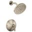 Doux Brushed Nickel Posi-temp Rainshower Trim, 2.5 Gpm, TS2202BN