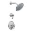 Chrome Exacttemp Rainshower Trim, 2.5 Gpm, TS3400