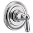 Brantford Chrome M-core Transfer Vertical Spa Valve Trim, UT2021