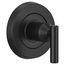 Gibson Matte Black M-core Transfer Vertical Spa Valve Trim, UT2921BL