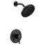 Align Matte Black M-core 3-series Shower Trim, 2.5 Gpm, UT3292BL
