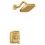Voss Brushed Gold M-core 3-series Shower Trim, 2.5 Gpm, UT3692BG