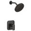 Rizon Matte Black Eco Performance M-core 3-series Shower Trim, 1.75 Gpm, UT3812EPBL