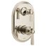 Flara Polished Nickel M-core 3-series w/ Integrated Transfer Valve Trim, UTS2411NL