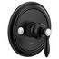 Weymouth Matte Black M-core 3-series Valve Trim, UTS33101BL
