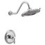Weymouth Chrome M-core 3-series Rainshower Trim, 2.5 Gpm, UTS33102