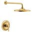 Colinet Brushed Gold Eco Performance M-core 3-series Rainshower Trim, 1.75 Gpm, UTS344302EPBG