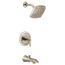 Flara Polished Nickel M-core 3-series Tub And Rainshower, 2.5 Gpm, UTS3913NL