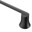 Doux Matte Black 18" Towel Bar, YB0218BL