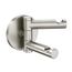 Align Brushed Nickel Double Robe Hook, YB0402BN