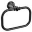 Colinet Matte Black Towel Ring, YB0586BL