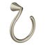 Glyde Brushed Nickel Towel Ring