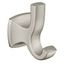 Voss Brushed Nickel Double Robe Hook