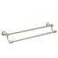 Belfield Brushed Nickel 24" Double Towel Bar, YB6422BN
