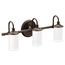 Belfield Oil Rubbed Bronze 3 Globe Bath Light, YB6463ORB