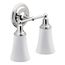 Rothbury Chrome 2 Globe Bath Light, YB8262CH