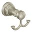 Weymouth Brushed Nickel Double Robe Hook, YB8403BN